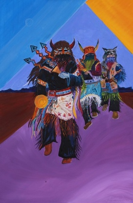 Native American Spirit Dancer